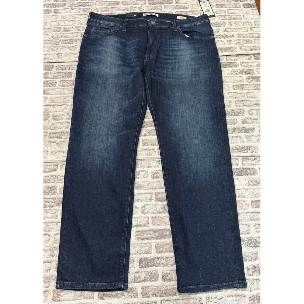 Mavi Jeans Marcus Brooklyn Tonal Dark Slim Straight Size Mens 38x30 Stretch NWT